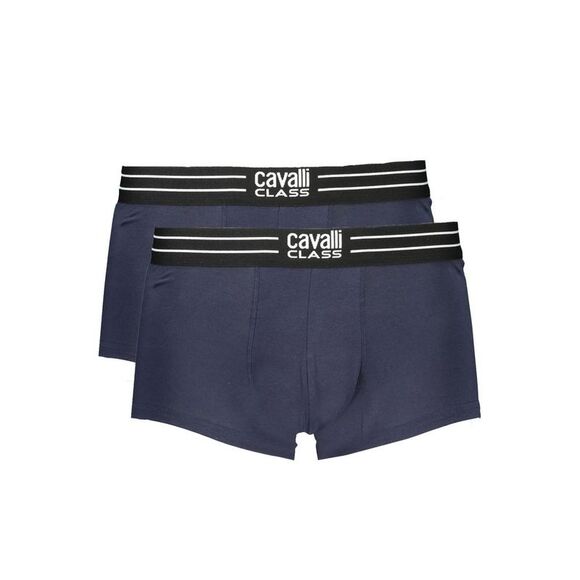 Cavalli Class Blue Cotton Men Men's Boxer
